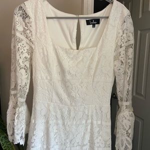 Lulus white jumpsuit